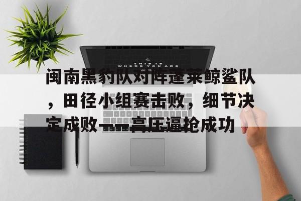 开云体育闽南黑豹队对阵蓬莱鲸鲨队，田径小组赛击败，细节决定成败——高压逼抢成功的简单介绍